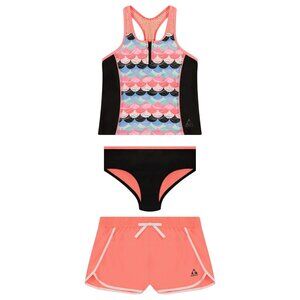 Gerry Girl's 3-piece Swim Set, Pink - M (10/12)